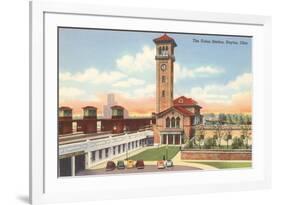 Union Station, Dayton, Ohio-null-Framed Premium Giclee Print