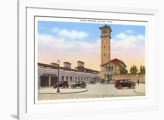 Union Station, Dayton, Ohio-null-Framed Premium Giclee Print