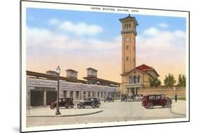 Union Station, Dayton, Ohio-null-Mounted Art Print