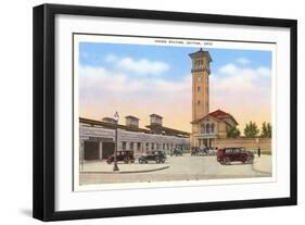 Union Station, Dayton, Ohio-null-Framed Art Print