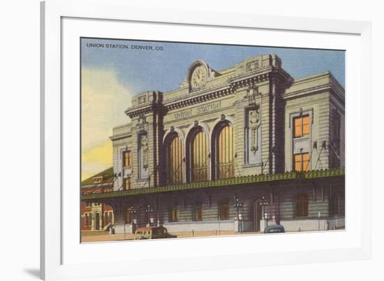 Union Station, Denver, Colorado-null-Framed Premium Giclee Print