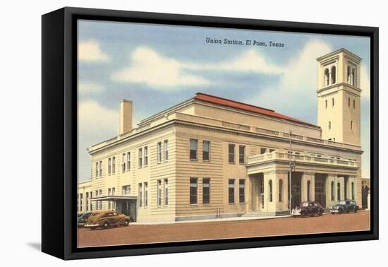 Union Station, El Paso, Texas-null-Framed Stretched Canvas