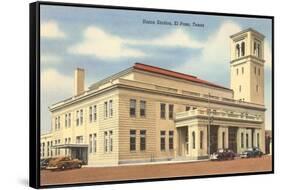 Union Station, El Paso, Texas-null-Framed Stretched Canvas