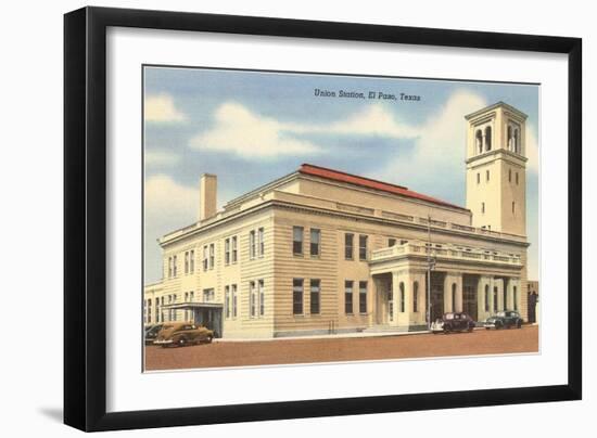 Union Station, El Paso, Texas-null-Framed Art Print