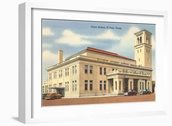 Union Station, El Paso, Texas-null-Framed Art Print