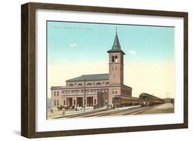 Union Station, El Paso, Texas-null-Framed Art Print