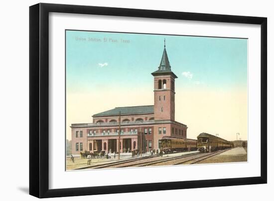 Union Station, El Paso, Texas-null-Framed Art Print