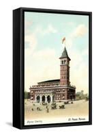 Union Station, El Paso-null-Framed Stretched Canvas