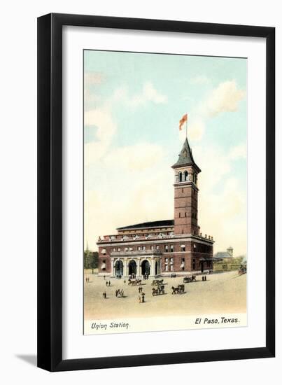 Union Station, El Paso-null-Framed Art Print