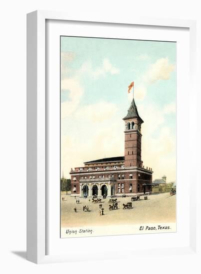 Union Station, El Paso-null-Framed Art Print