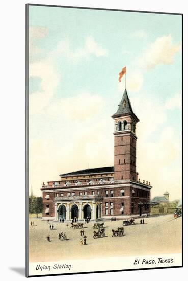 Union Station, El Paso-null-Mounted Art Print