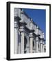 Union Station facade and sentinels, Washington, D.C.-Carol Highsmith-Framed Art Print