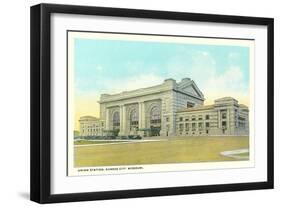 Union Station, Kansas City, Missouri-null-Framed Art Print