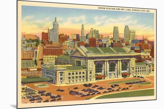 Union Station, Kansas City, Missouri-null-Mounted Art Print