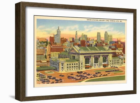 Union Station, Kansas City, Missouri-null-Framed Art Print