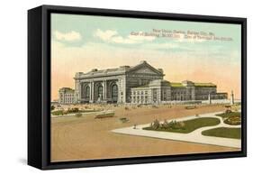 Union Station, Kansas City, Missouri-null-Framed Stretched Canvas