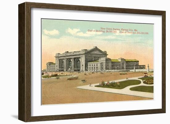 Union Station, Kansas City, Missouri-null-Framed Art Print