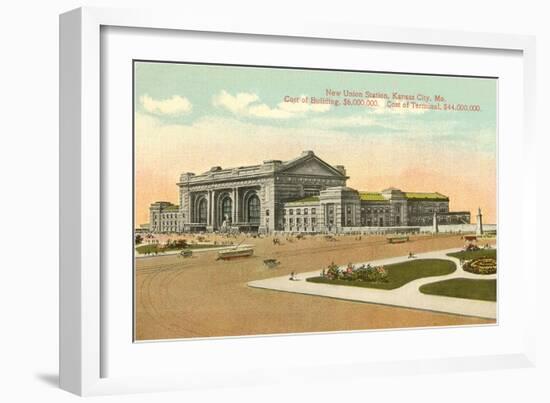 Union Station, Kansas City, Missouri-null-Framed Art Print