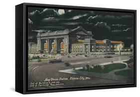 Union Station, Kansas City, Missouri-null-Framed Stretched Canvas