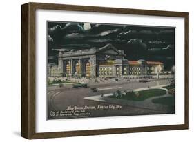 Union Station, Kansas City, Missouri-null-Framed Art Print