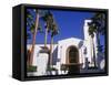 Union Station, LA, CA-Gary Conner-Framed Stretched Canvas