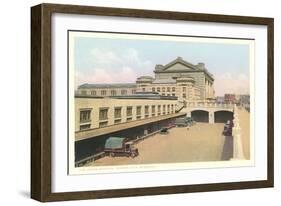 Union Station Loading Dock, Kansas City, Missouri-null-Framed Art Print