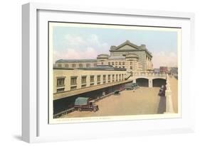 Union Station Loading Dock, Kansas City, Missouri-null-Framed Art Print