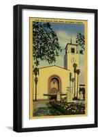Union Station, Main Entrance, Los Angeles, California, C.1939-50-null-Framed Premium Giclee Print