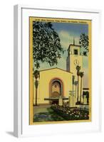 Union Station, Main Entrance, Los Angeles, California, C.1939-50-null-Framed Giclee Print