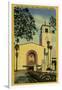 Union Station, Main Entrance, Los Angeles, California, C.1939-50-null-Framed Giclee Print