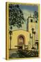 Union Station, Main Entrance, Los Angeles, California, C.1939-50-null-Stretched Canvas