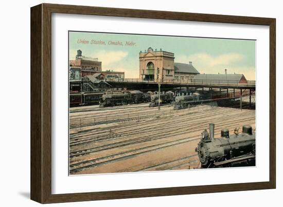 Union Station, Omaha, Nebraska-null-Framed Art Print