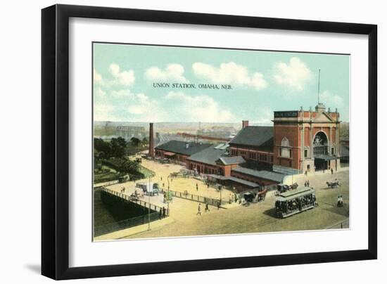 Union Station, Omaha, Nebraska-null-Framed Art Print