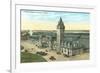 Union Station, Portland, Maine-null-Framed Art Print