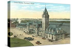 Union Station, Portland, Maine-null-Stretched Canvas