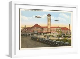 Union Station, Portland, Oregon-null-Framed Art Print