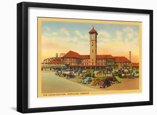 Union Station, Portland, Oregon-null-Framed Art Print