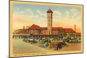 Union Station, Portland, Oregon-null-Mounted Art Print