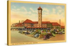 Union Station, Portland, Oregon-null-Stretched Canvas