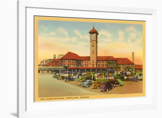 Union Station, Portland, Oregon-null-Framed Art Print