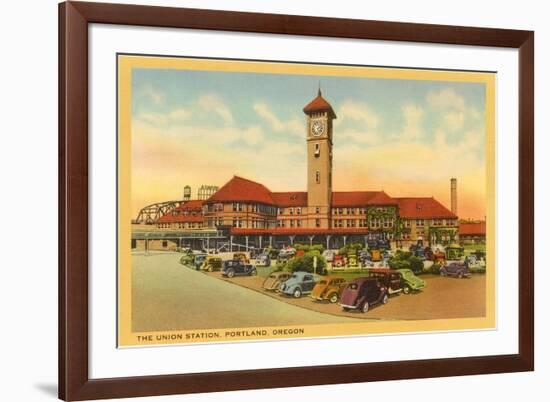 Union Station, Portland, Oregon-null-Framed Art Print