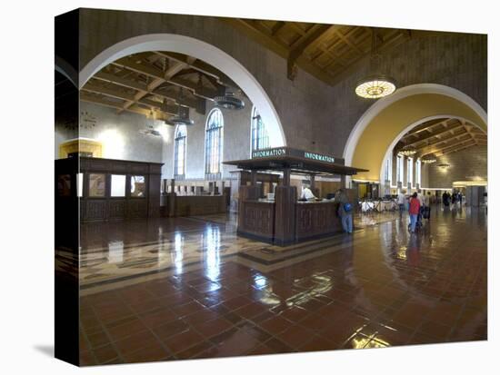 Union Station, Railroad Terminus, Downtown, Los Angeles, California, USA-Ethel Davies-Stretched Canvas