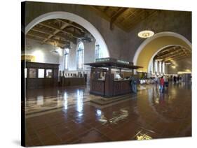 Union Station, Railroad Terminus, Downtown, Los Angeles, California, USA-Ethel Davies-Stretched Canvas