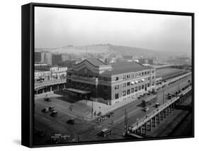 Union Station, Seattle, WA, 1925-Asahel Curtis-Framed Stretched Canvas