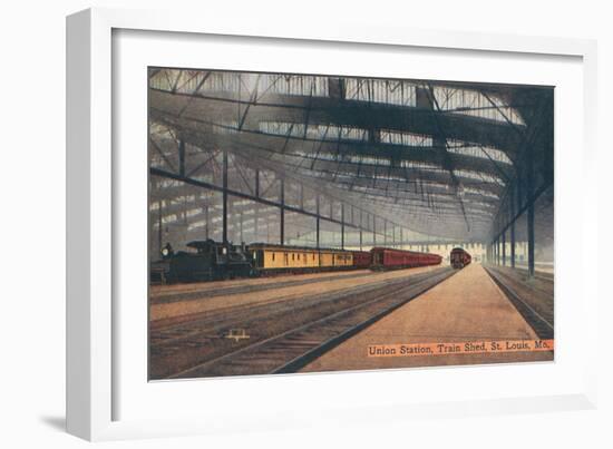 Union Station, St. Louis, Missouri-null-Framed Art Print