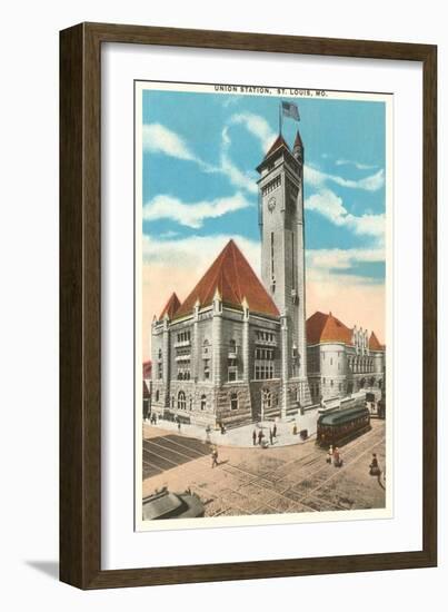 Union Station, St. Louis, Missouri-null-Framed Art Print