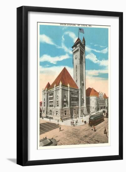 Union Station, St. Louis, Missouri-null-Framed Art Print