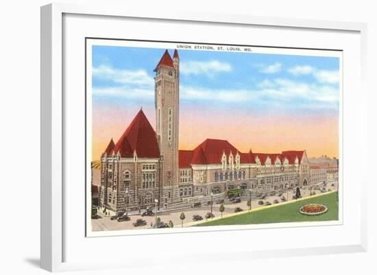 Union Station, St. Louis, Missouri-null-Framed Art Print