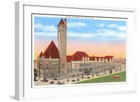 Union Station, St. Louis, Missouri-null-Framed Art Print