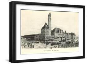 Union Station, St. Louis, Missouri-null-Framed Art Print